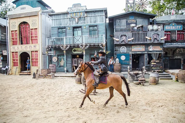 Cowboy Stunt 