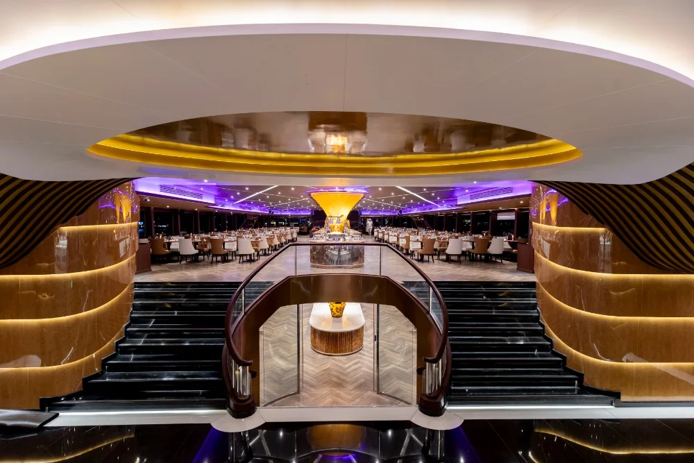  Luxury boat The Opulence departing from ICONSIAM pier Bangkok