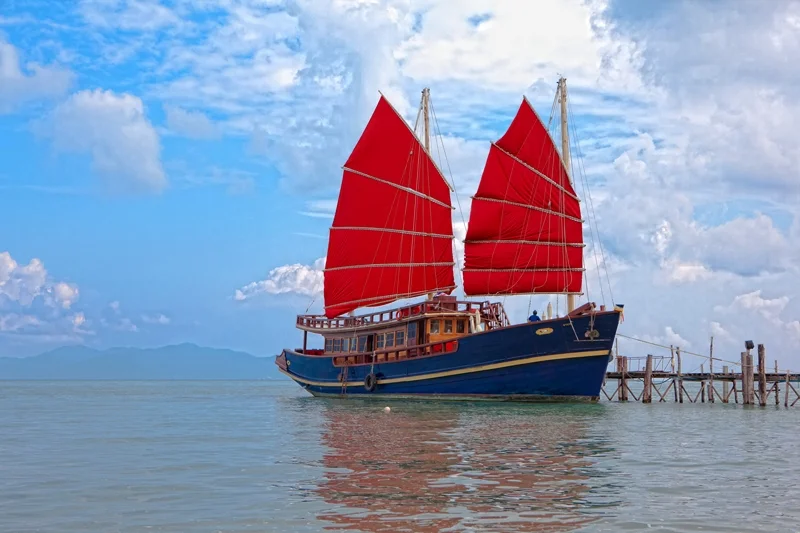 Red Baron Koh Samui luxury sunset dinner cruise