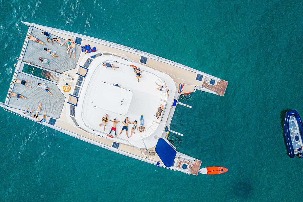Pattaya 3 Island- Koh Phai, Koh Rin and Monkey Island Full Day Tour by Serenity Luxury Catamaran Ticket