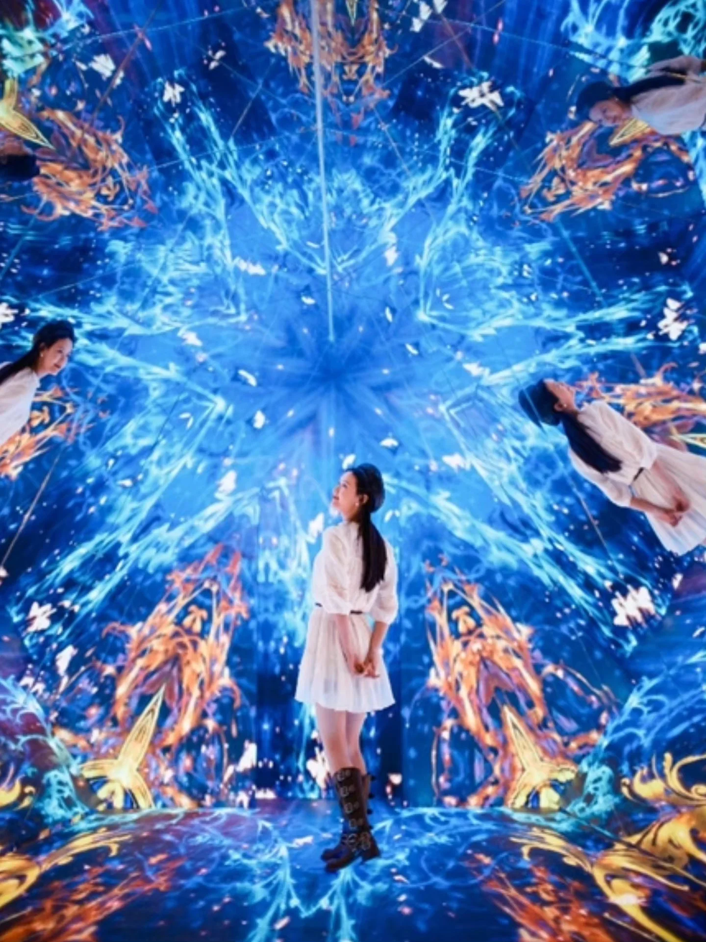 Digital art rooms at Space Time Cube Pattaya